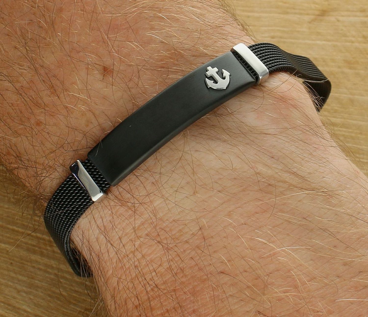 Bransoletka Męska Nomination Sealover ze srebrną kotwicą 135005 002.png